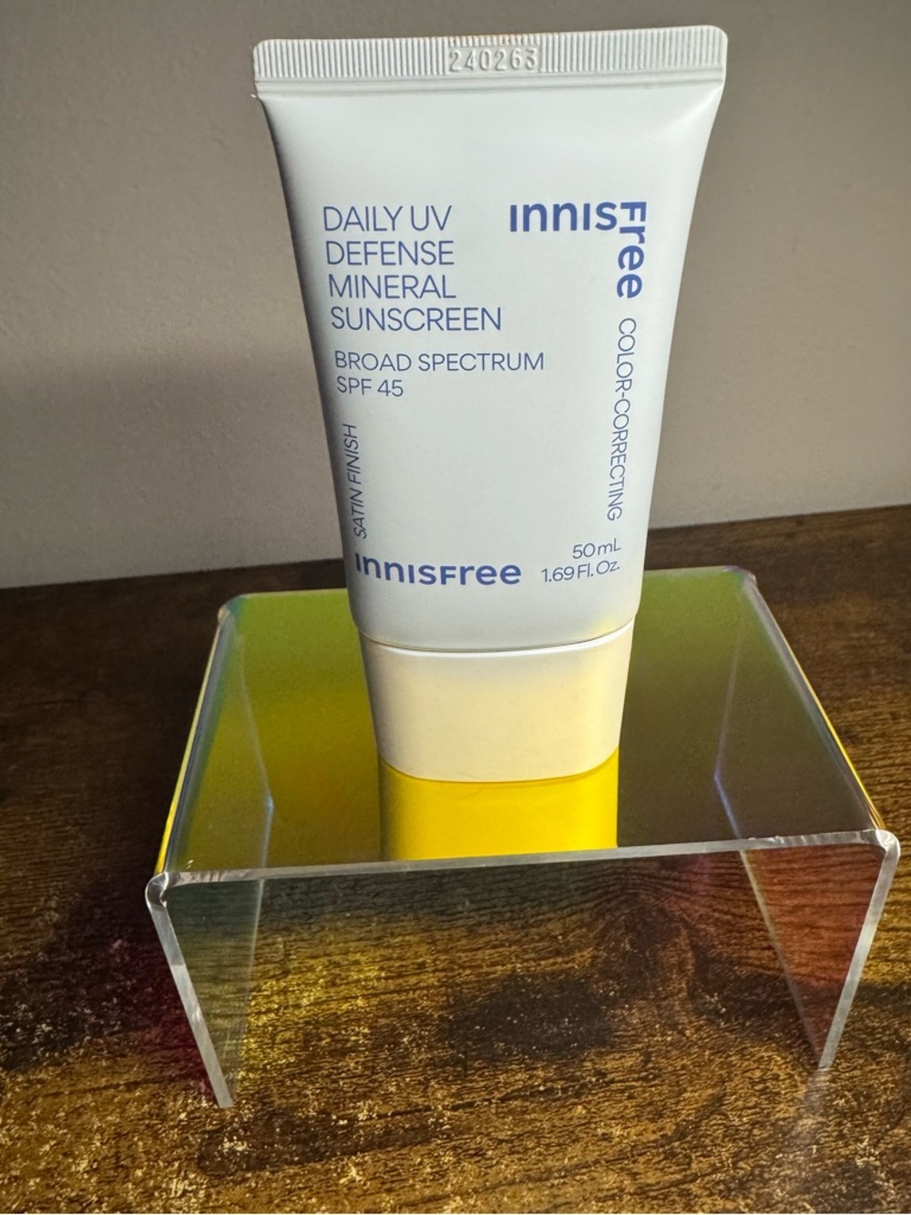 innisfree Daily UV Defense Mineral Sunscreen Broad Spectrum SPF 45 1.69oz